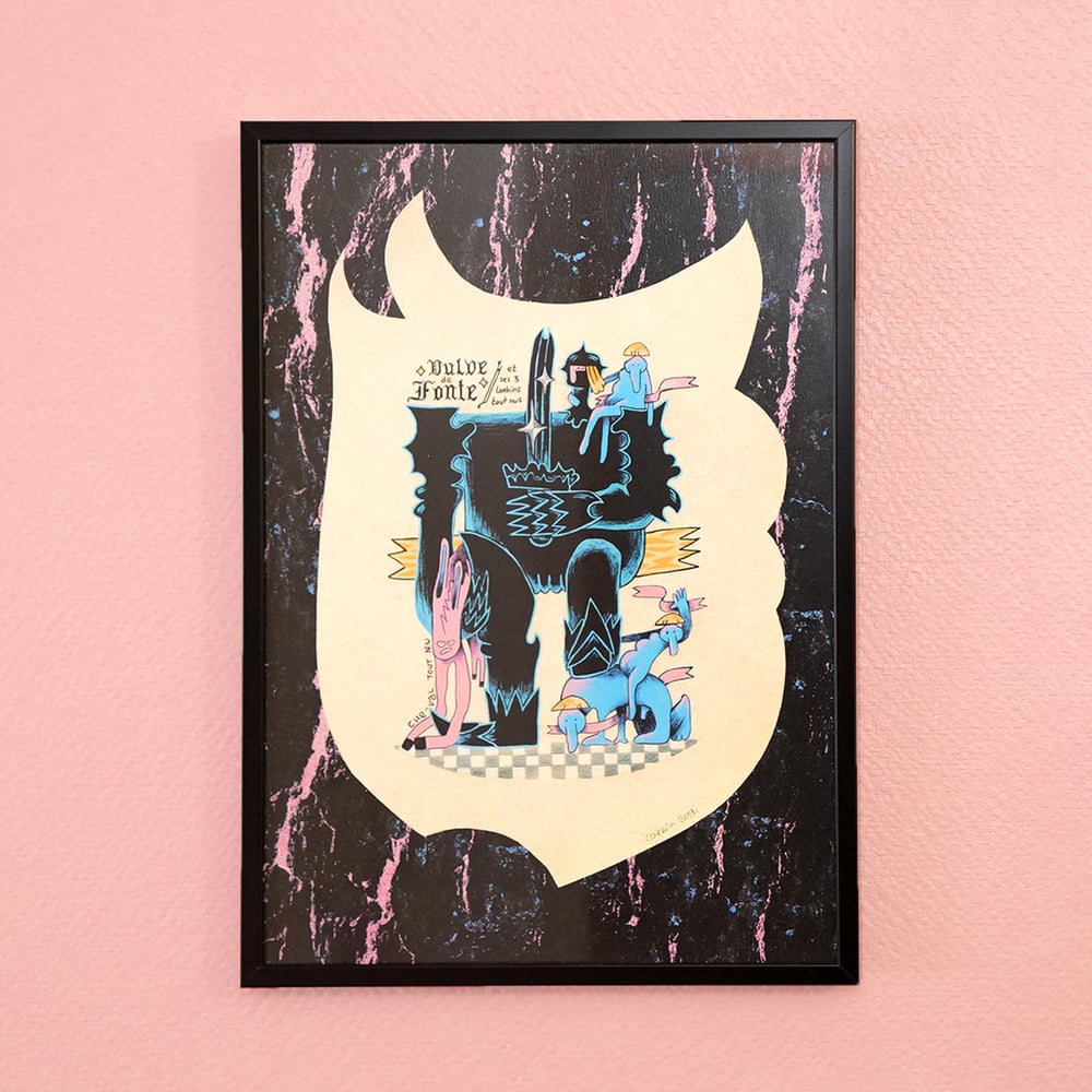 "VULVE DE FONTE" / Édition A4 signée