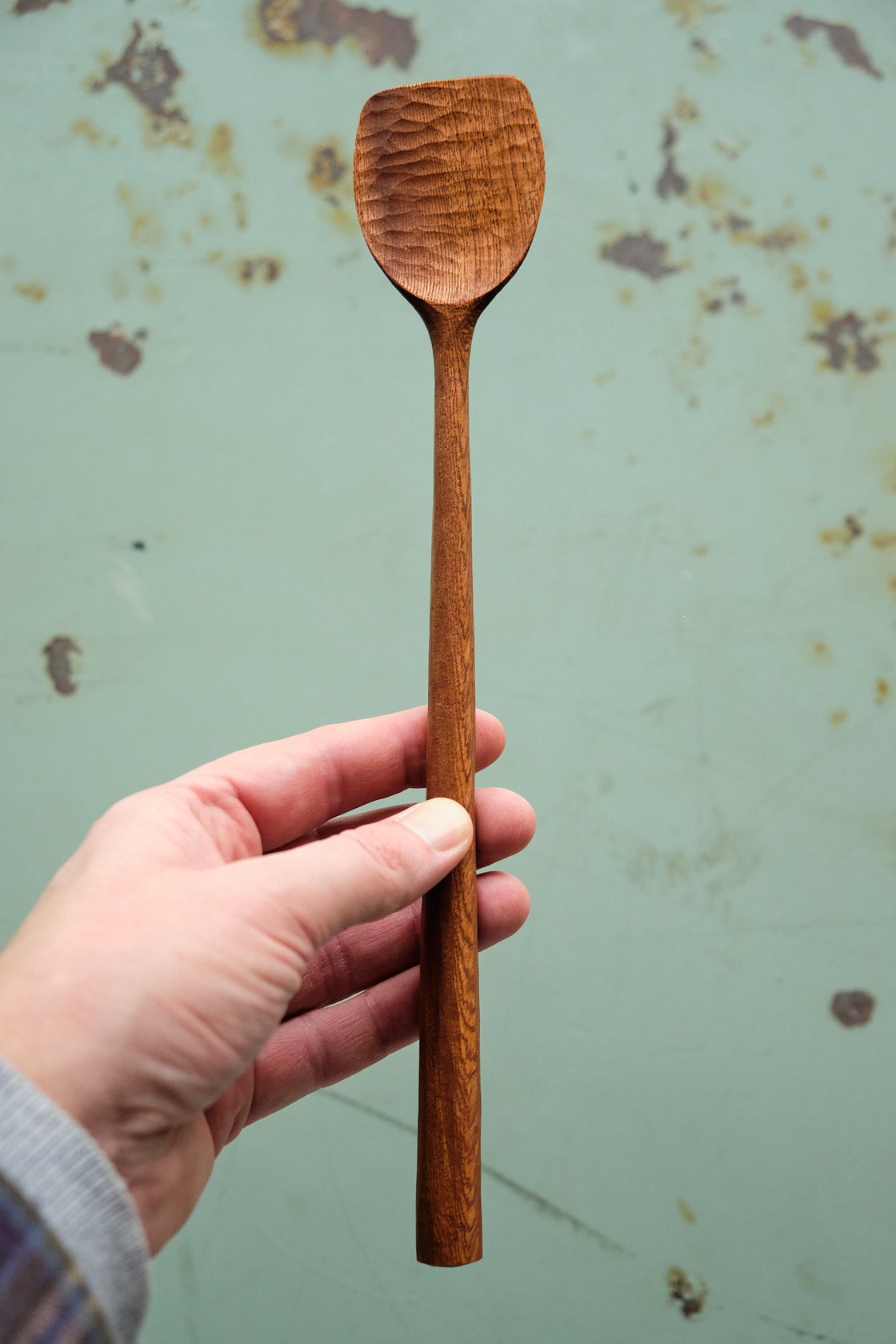 Image of Faceted Cooking Spoon/Spatula