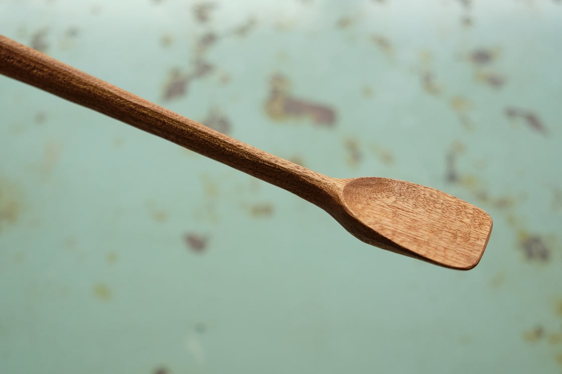Image of Faceted Cooking Spoon/Spatula