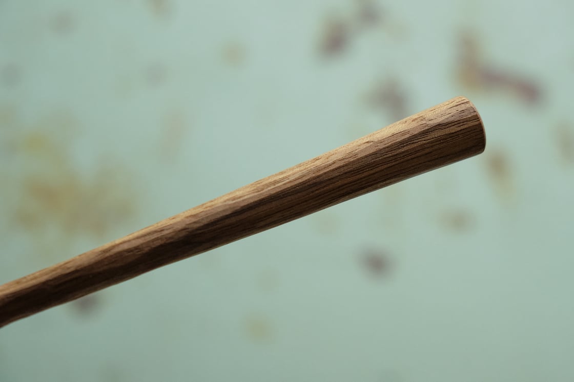 Image of Short Faceted Cooking Spoon