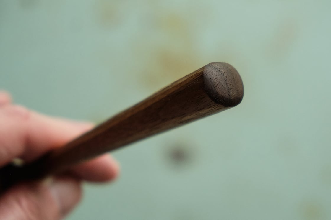 Image of Short Faceted Cooking Spoon
