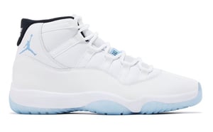 Image of Air Jordan XI (11) Retro "Legend Blue" (2024)