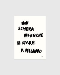 Image 1 of "A MILANO" Stampa A4