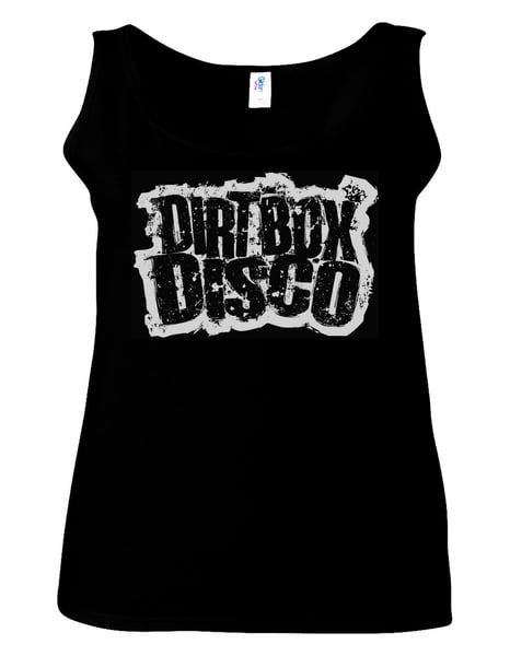 Image of Dirt Box Disco - 'SILVER LOGO' - Ladies Vest (2XL)