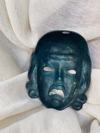 Image 6 of Masque grec en bronze, fait main