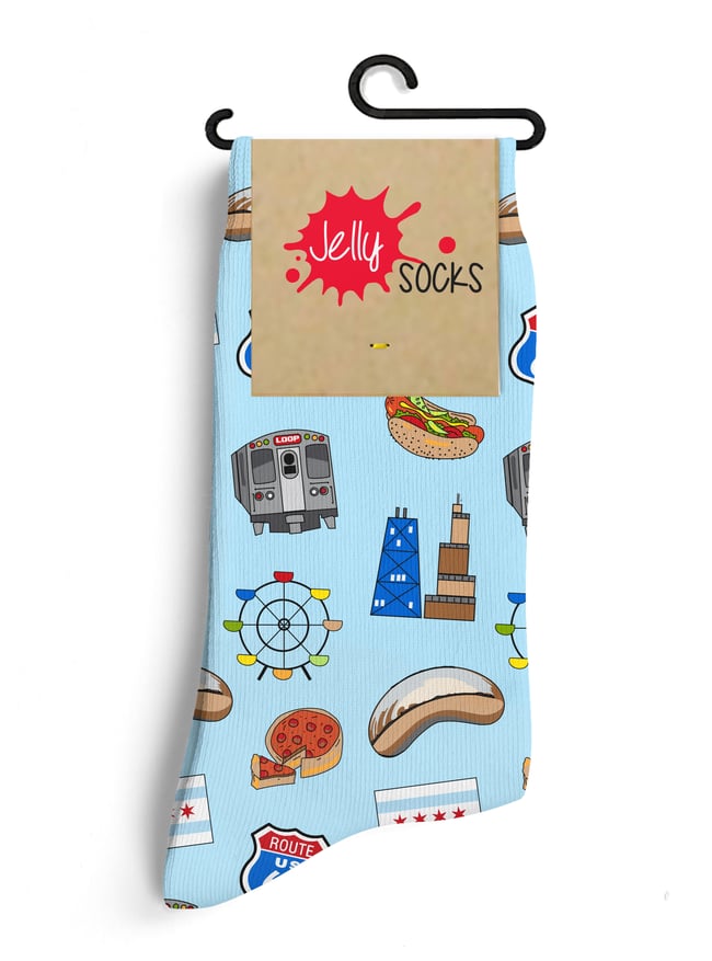 Customized/customize your socks:city, sport, job, hobby....