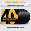 NOMADI - 40 (QUADRUPLO VINILE NERO / 180 GRAMMI) // COM434