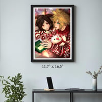 Image 3 of FINAL FANTASY VII REMAKE - XMAS WITH YOU ART PRINT