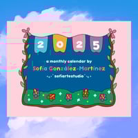 Image 2 of 2025 Wall Calendar  