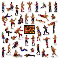 Image 1 of WWF Raw Sticker/Magnet Sets