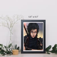 Image 3 of FINAL FANTASY VII REMAKE - ZACK ART PRINT