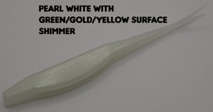 Image of 5" Split Tail Jerk Bait (8pk) (Various Colors)