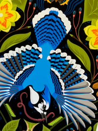 Image 2 of Blue Jay Mandala