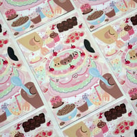 Image 3 of Ice Cream Cake A4 Poster