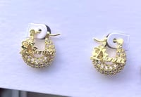 15mm baby earrings 