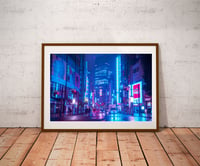 Image 1 of Fine Art - 10 copies / Signed - Shibuya Neon Night