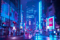 Image 4 of Fine Art - 10 copies / Signed - Shibuya Neon Night