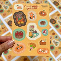 Image 1 of Cinnamon Season Sticker Sheet