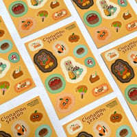 Image 3 of Cinnamon Season Sticker Sheet