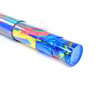 Image 1 of 'Go Ask Alice' custom bespoke pen blanks. High pressure cured with Alumilite Resin. Bespoke ready!