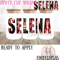 Image 2 of Singer Selena Collection UVDTF cup wrap 