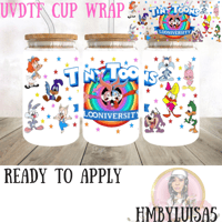 Image 1 of Tiny toons UVDTF cup wrap 