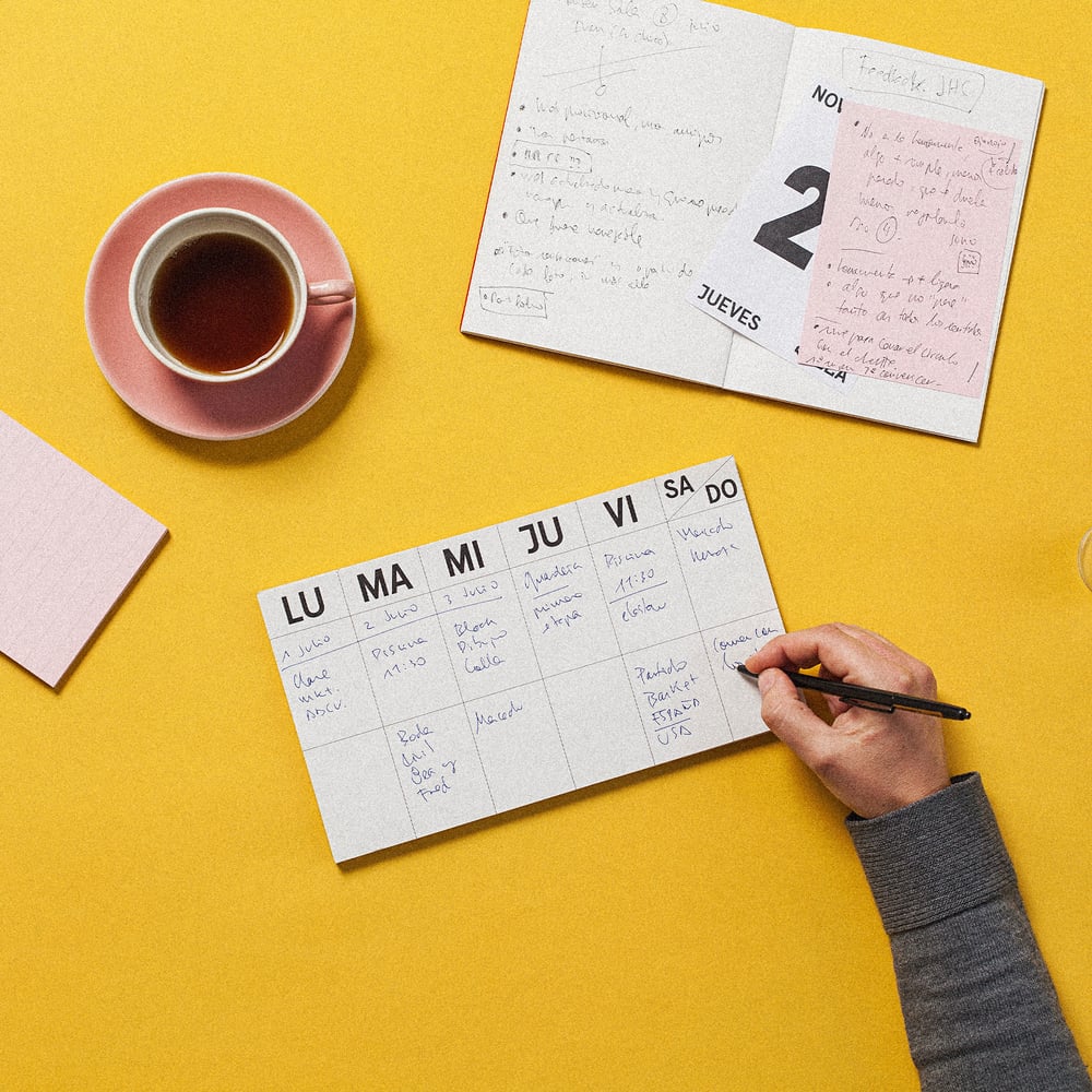 Image of [COLLA PAPER™] PLANNER SEMANAL ATEMPORAL