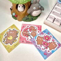 Image 1 of Blossom Bear Set Vinyls 