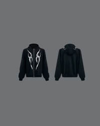 Image of Metallic Flame Hoodie