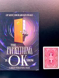 Image 3 of The Everything Is OK Show Bundle! 3 stickers + 1 mini-poster (6" x 9")