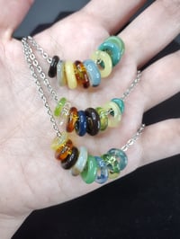 Image 1 of Rounded beads mix fidget necklaces 