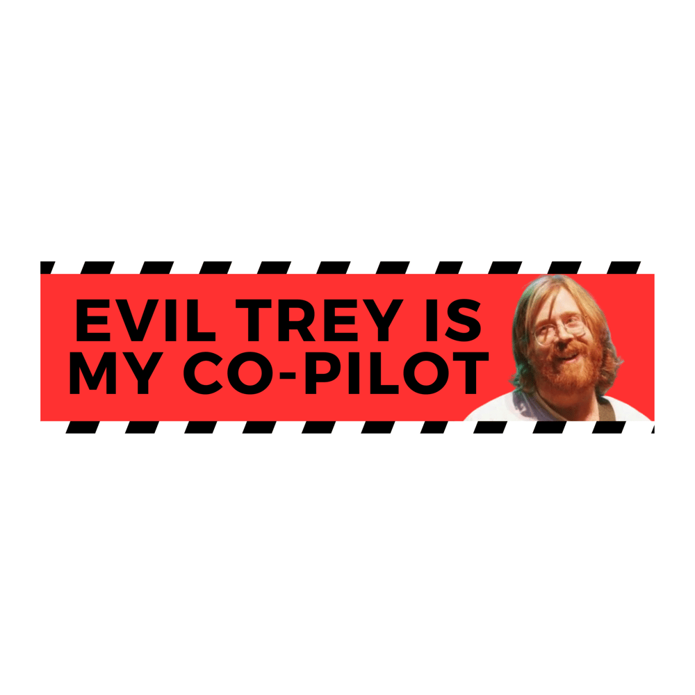 EVIL TREY BUMPER STICKER PACK