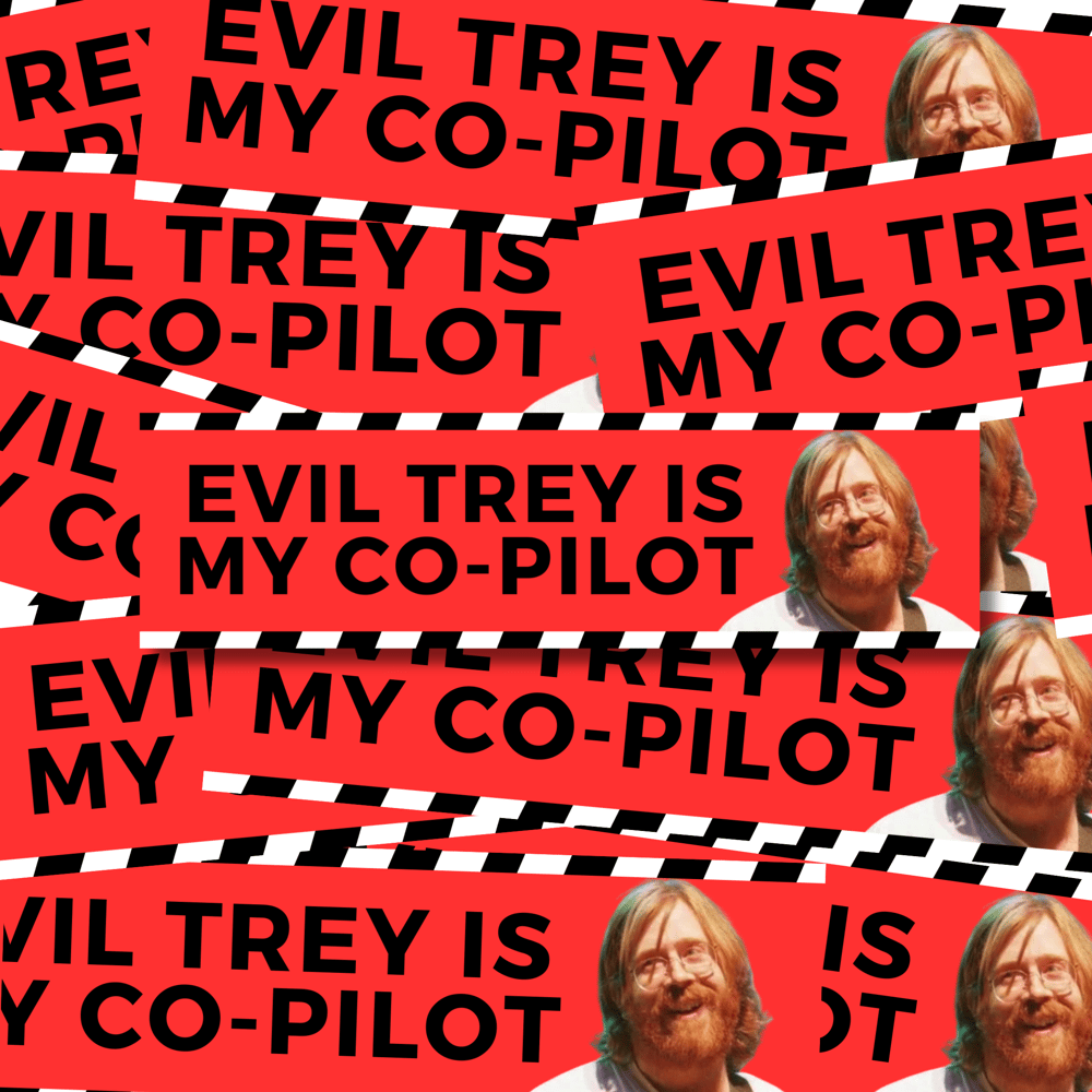 EVIL TREY BUMPER STICKER PACK