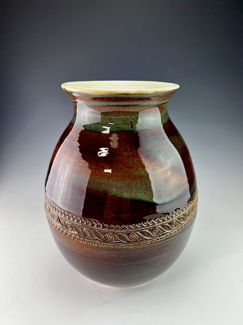 Image of Large Vase, textured (WFB)