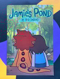Image 3 of Jamie's Pond Bundle! 3 stickers + 1 mini-poster (6" x 9")