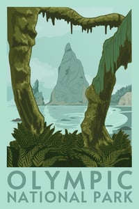 Image 2 of Olympic National Park Poster