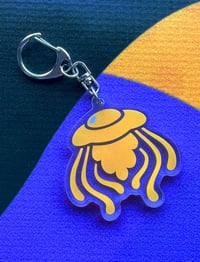 Image 3 of Studio Flimpo Apparel Bundle | Tote bag, acrylic charm, and lanyard