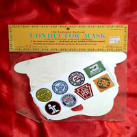 Image 3 of Railroad Conductor Paper Mask (1981) - original package