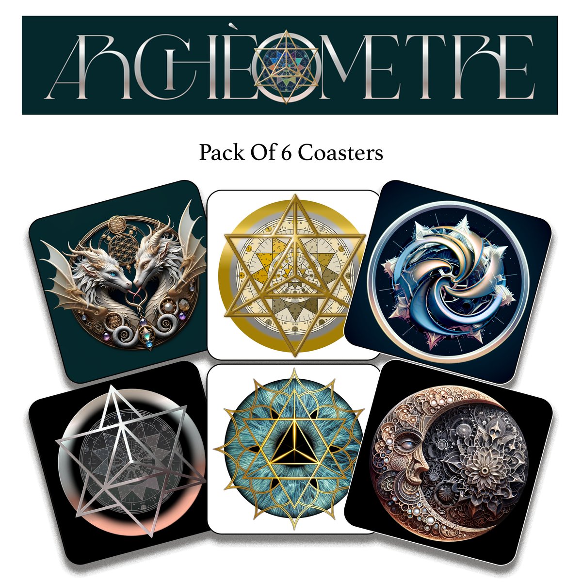 Image of Archèometre Coasters