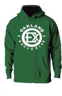 Image 4 of OEX Premium Fremont A's Hooded Sweatshirt