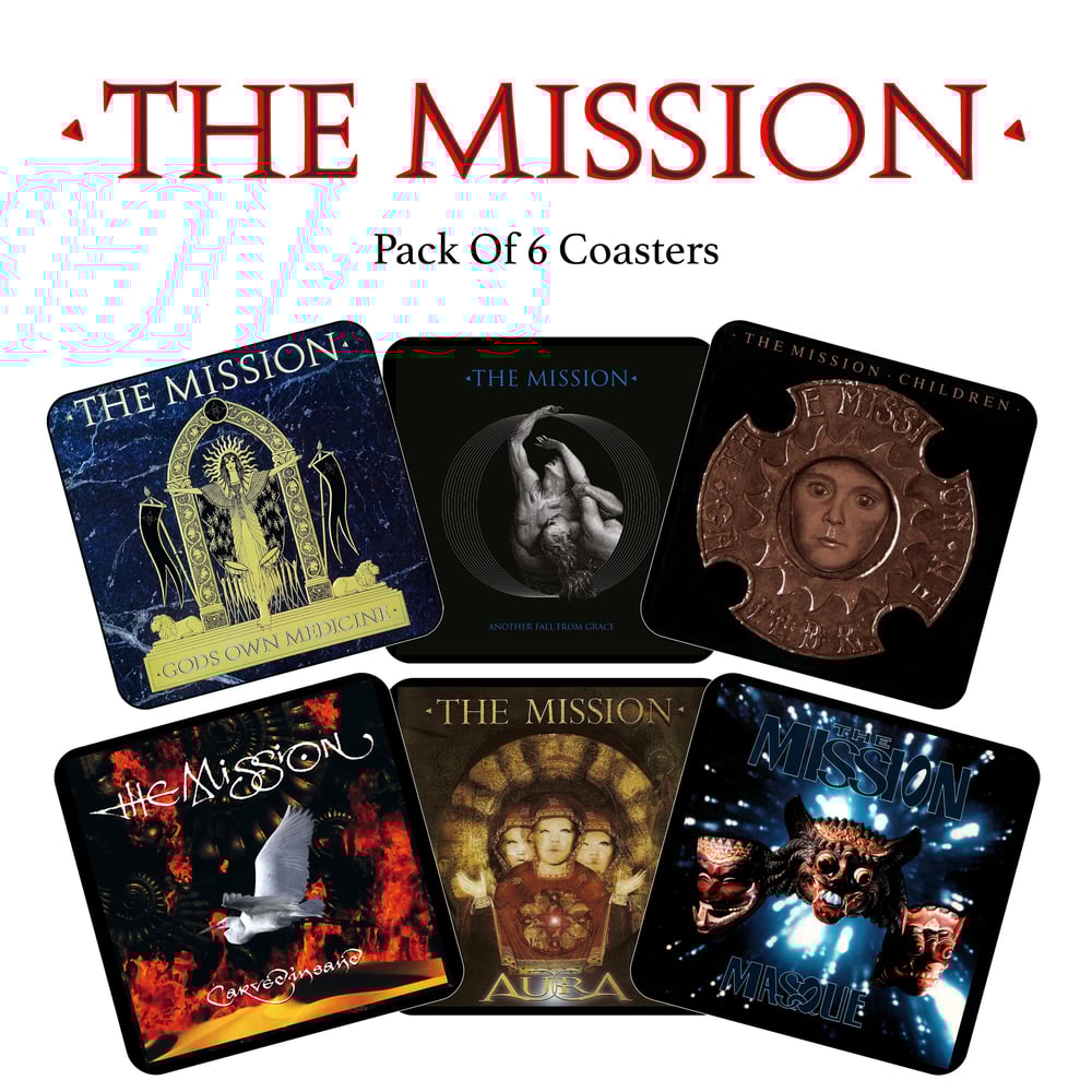 Image of Mission Album Cover Coasters