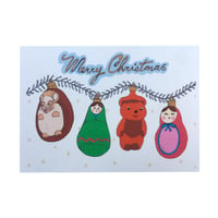 Image 3 of Mouse Tinsel Christmas Card