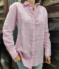 Image 1 of RMPC005 Pilbara Women's Linen Swiss Tab L/S Shirt