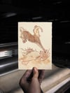 Little Leaping Centaur Stone Lithograph print