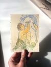 The Musician Stone Lithograph print