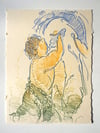 The Musician Stone Lithograph print