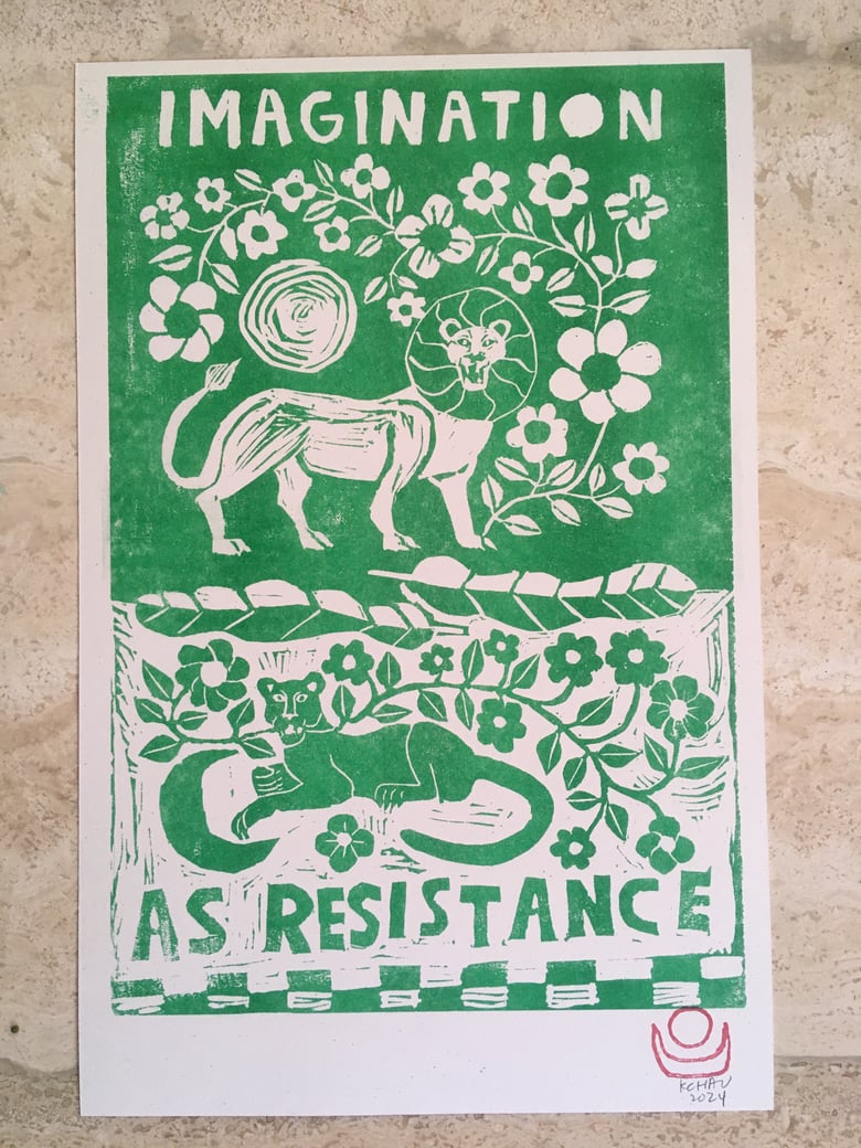 Image of Imagination As Resistance Green 