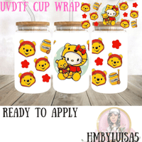 Image 1 of Kitty x Bear UVDTF cup wrap 