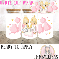 Image 1 of Precious Moments clouds UVDTF cup wrap 