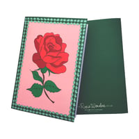 Image 1 of Rose Frame A5 Stapled Notebook